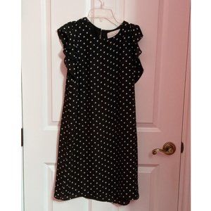 EUC - Charles Henry Polka Dot Shift Dress